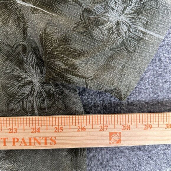 Batck Bay Hawaiian Shirt Mens 2XB Green Rayon Palm Tree Short Sleeve Button Up - Picture 4 of 5